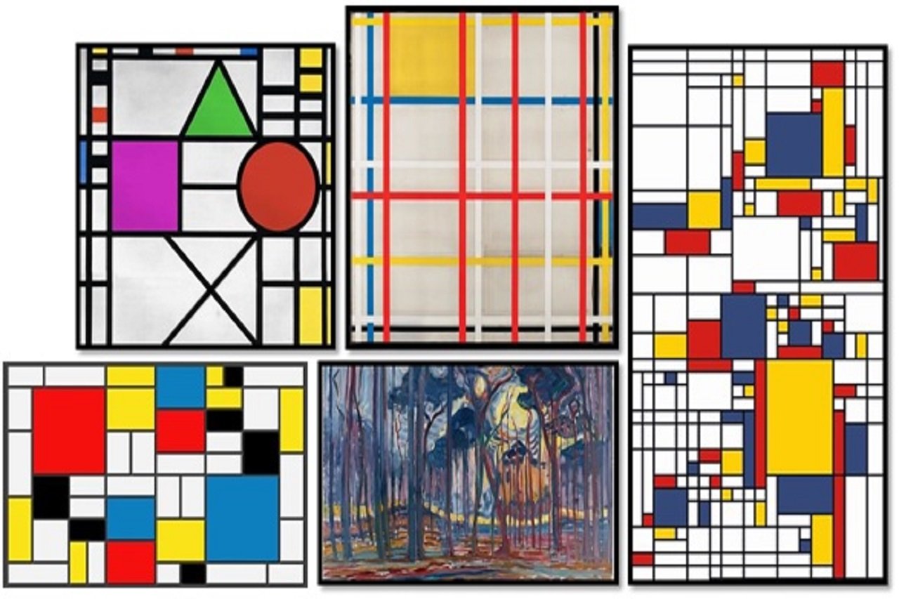 COVID-ARTE PIET MONDRIAN