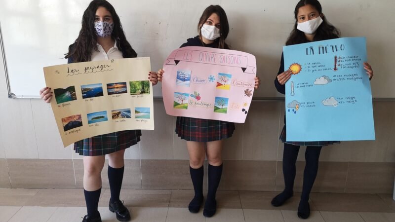 Vocabulario sobre el paisaje y la meteorología en francés