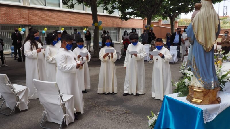 Las comuniones en nuestro colegio