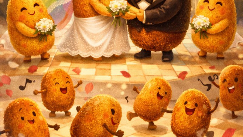 Doña croqueta y su boda